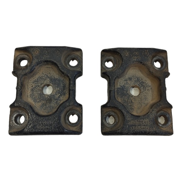 Calço Traseiro Fecho De Mola Volkswagen Amarok 2016 Unitario