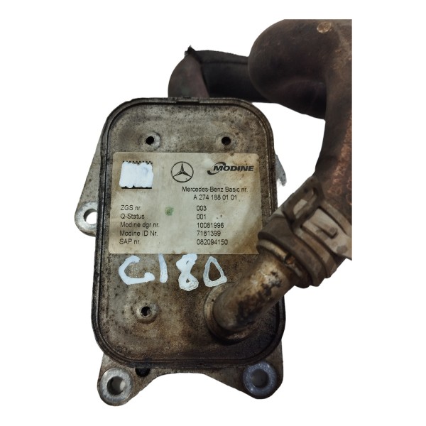 Radiador Trocador De Calor Mercedes C180 1.6 2013