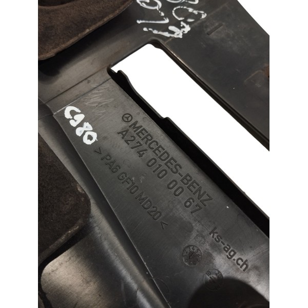 Tampa Capa Motor Mercedes C180 2013 Detalhe