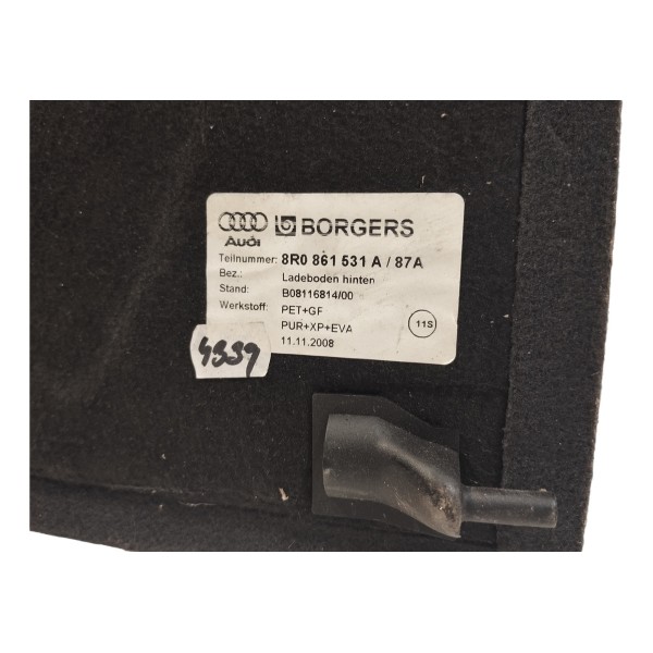 Tampão Bagagito Traseiro Audi Q5 2011