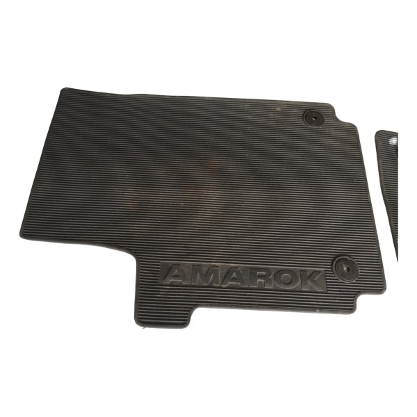 Jogo Tapete Volkswagen Amarok 2016 Borracha